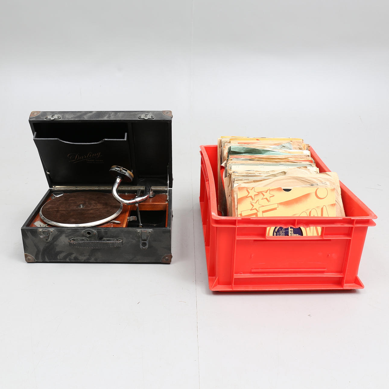 RESEGRAMMOFON, Darling, samt STENKAKOR, 1900-talets första hälft.