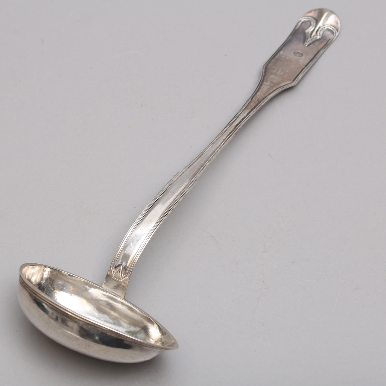 CARL PETTER MODIN. Slev, silver, 218 gram.