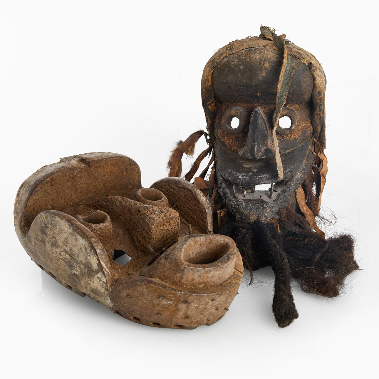 AFRIKANSK MASKER (2), Dan, väst-Afrika.