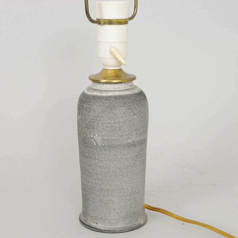 BORDSLAMPA, keramik, Herman A. Kähler.