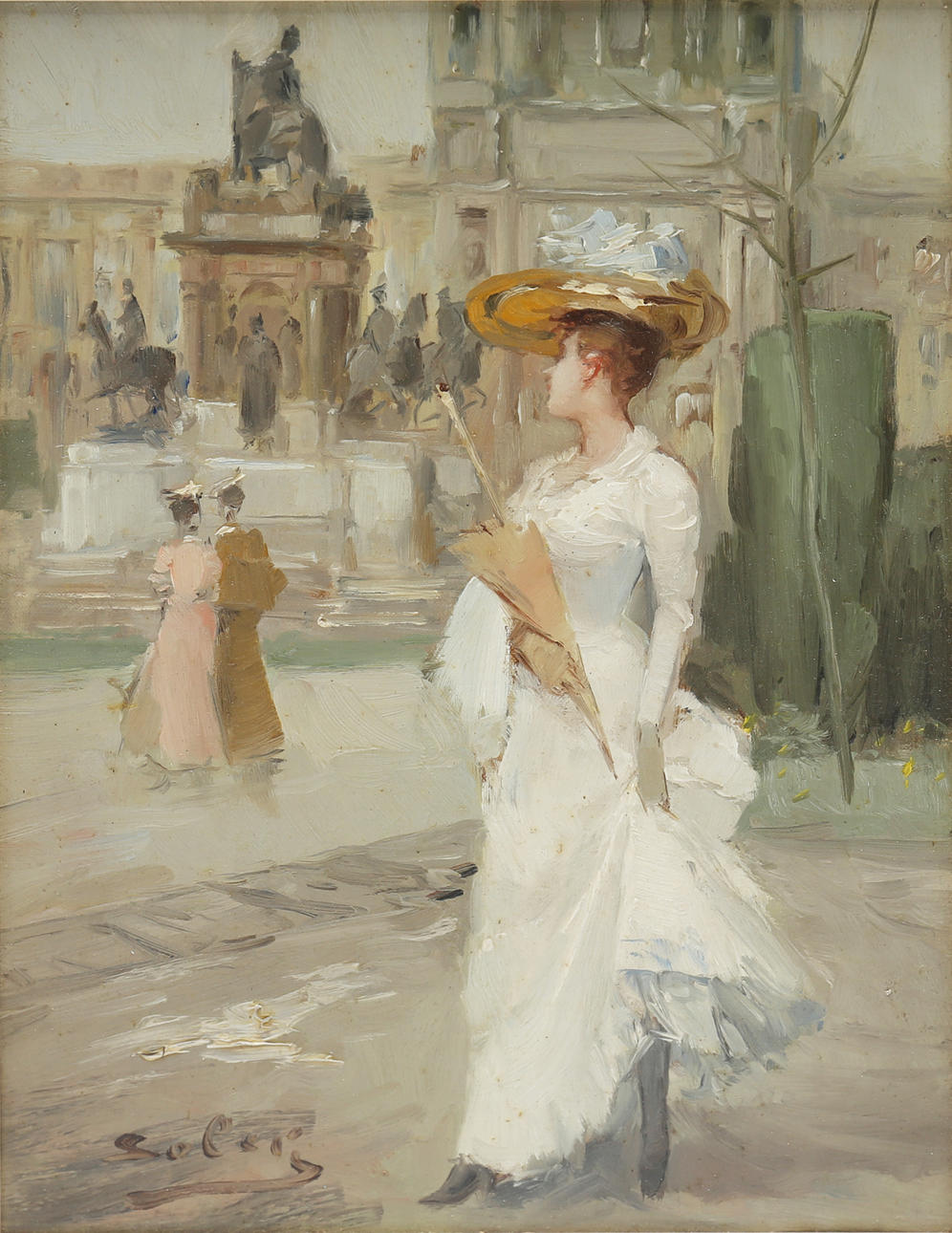 JUAN SOLER. En ung kvinna i Paris.