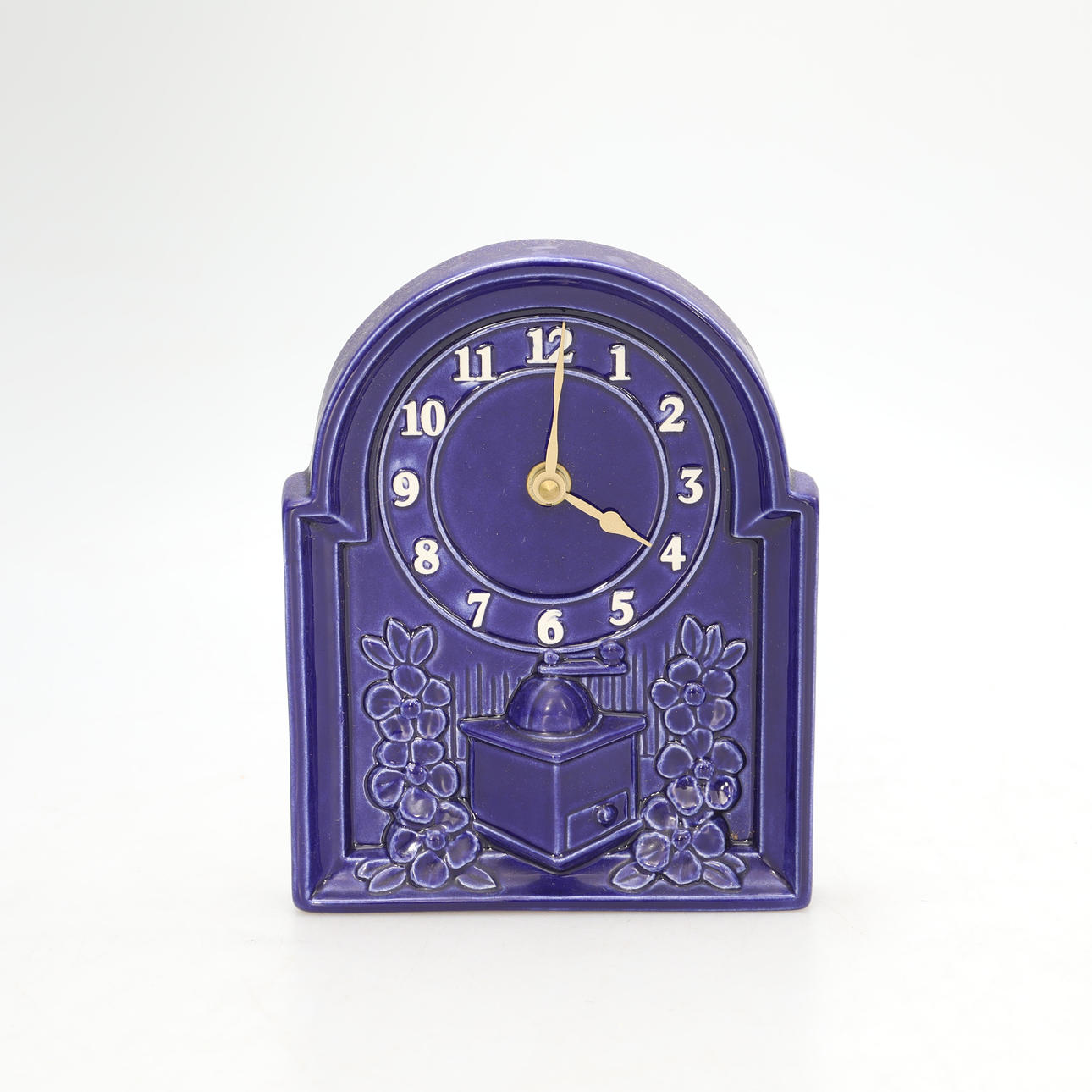 WALL CLOCK ceramics, marked Gantofta.