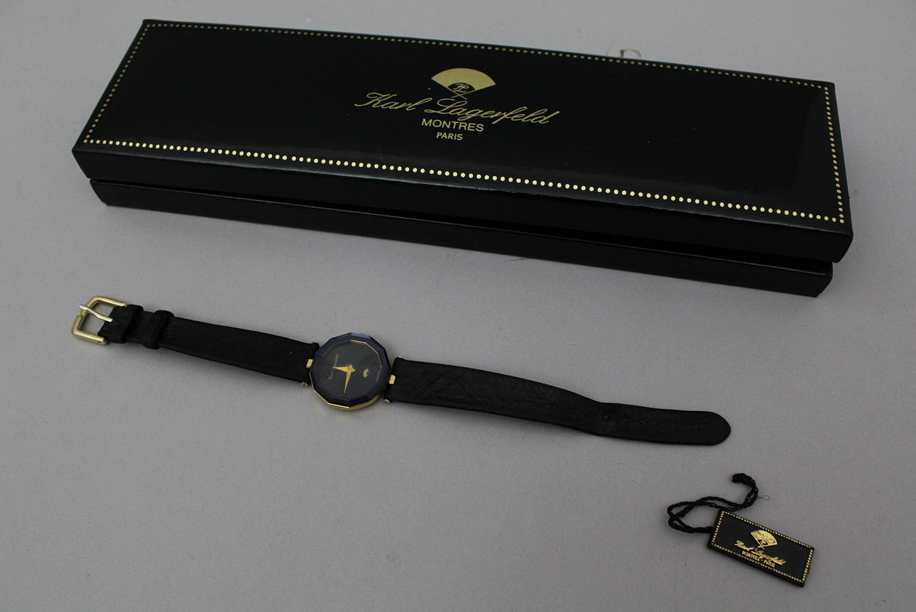 Armbanduhr. Karl Lagerfeld.