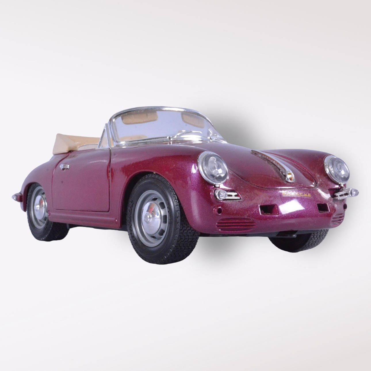 COCHE MODELO, Porsche 356, Burago.