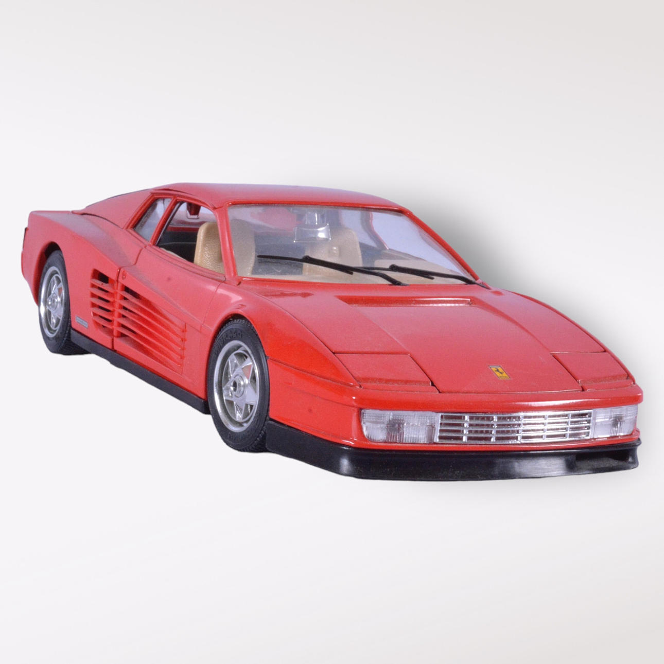 MODELLBIL, Ferrari Testarossa, Burago.