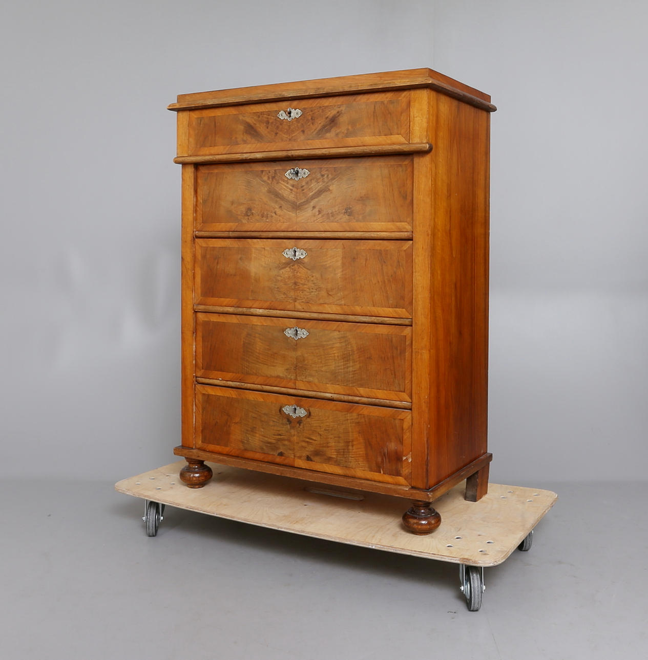 BYRÅ, 5-lådig, 18/1900-tal.