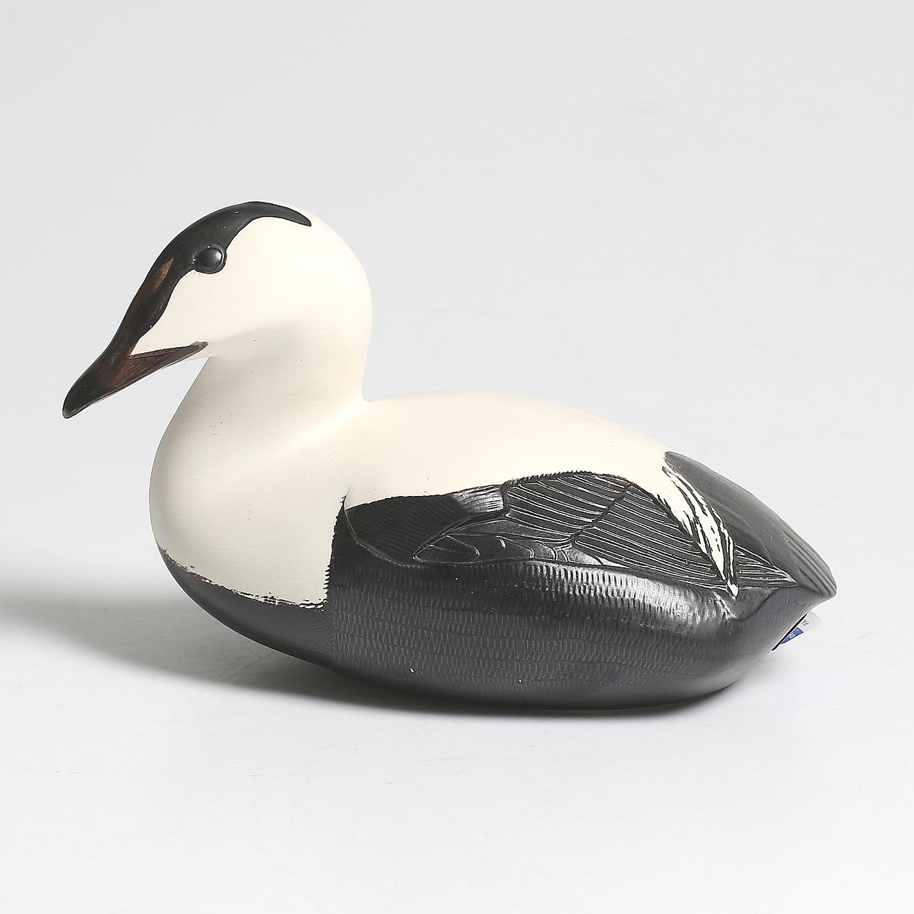 PAUL HOFF. Figurin, stengods, "Eider", Gustavsbergs Studio. 1900-talets andra hälft.