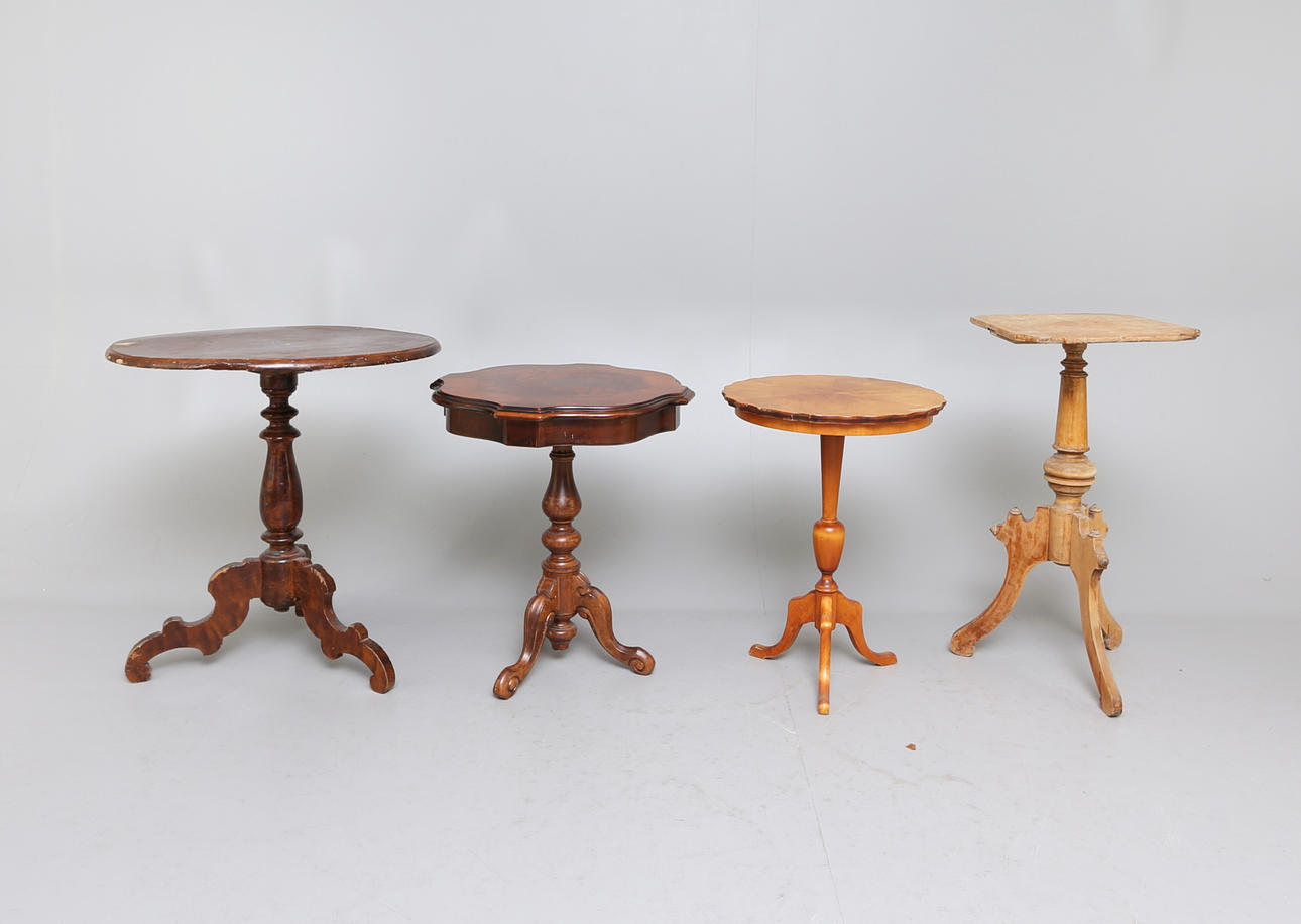 PELARBORD, 4st, 1800/1900-tal.