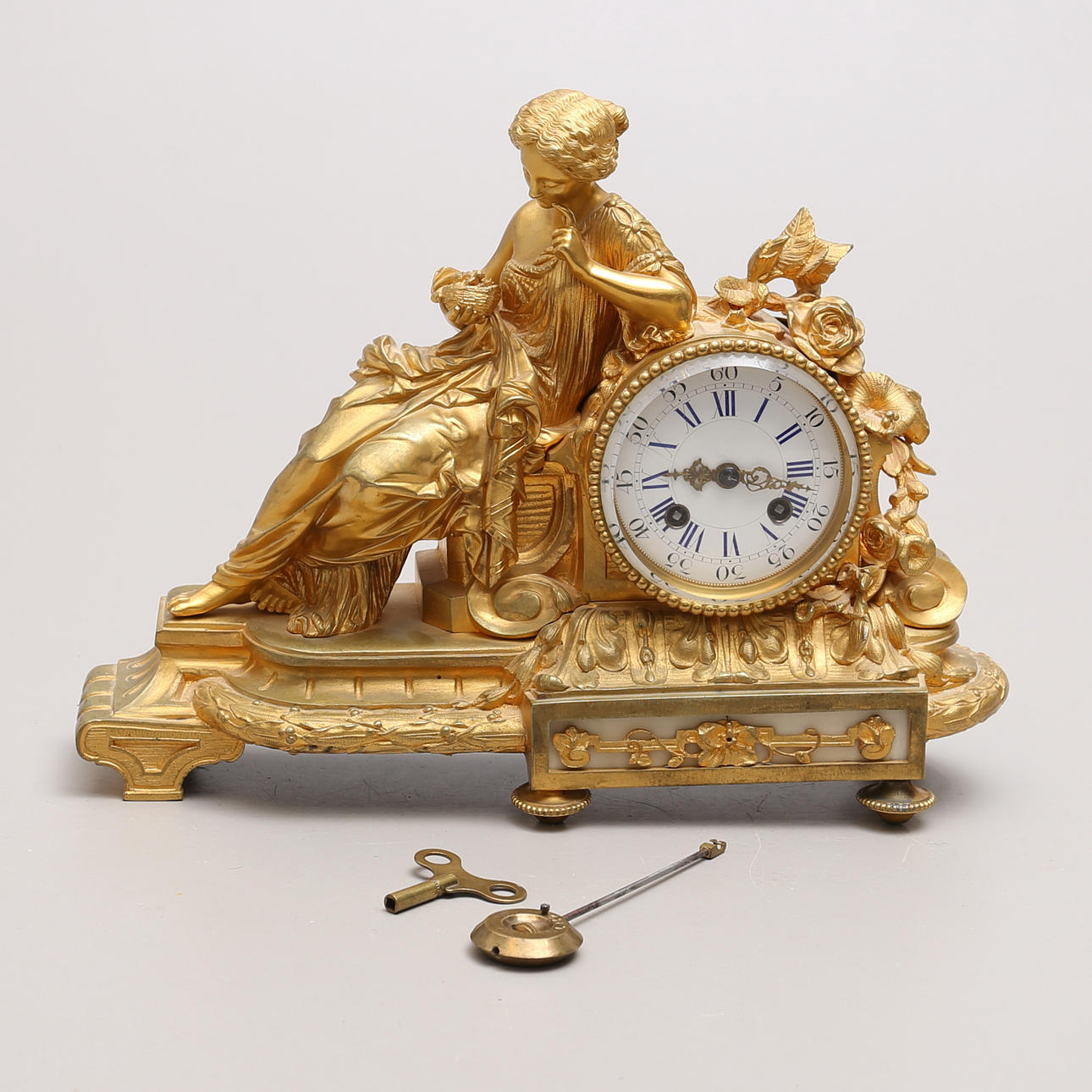 BORDSUR, brons, 1800-tal.