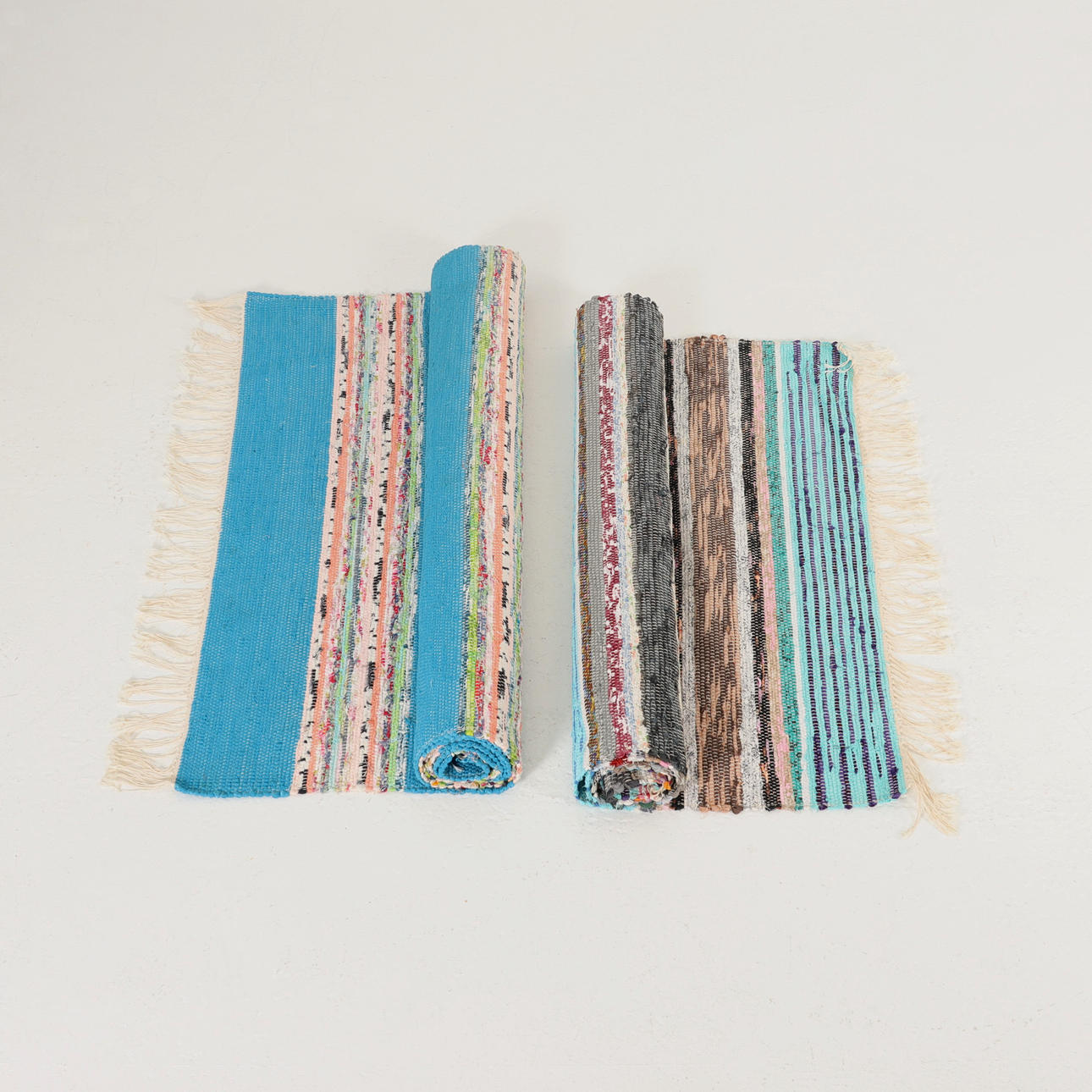 RAGS, 2 pcs, Skåne, late 20th century.