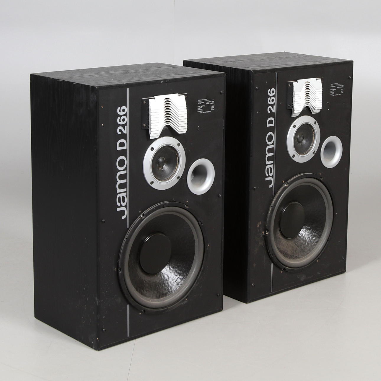 SPEAKER, 2 pcs, Jamo D 266. 19/2000s.