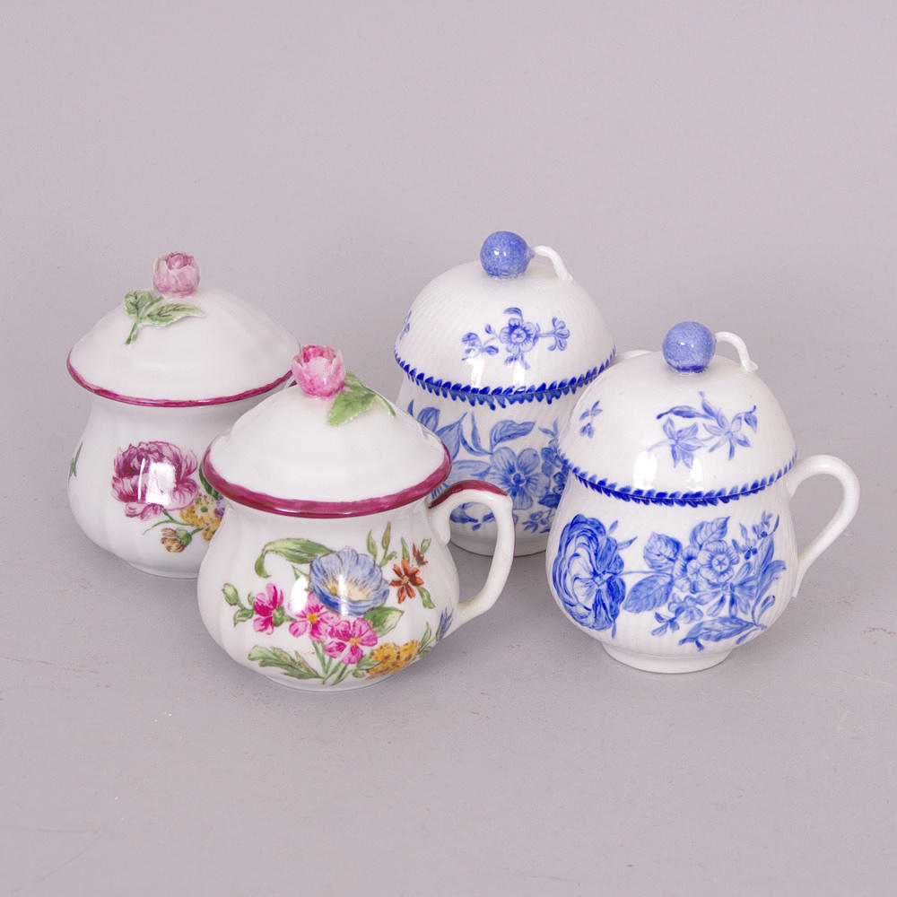 CREMÉKOPPAR, 4 stycken.