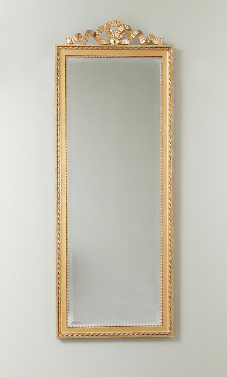 SPEGEL samt KONSOLLBORD, gustaviansk stil, 18/1900-tal.