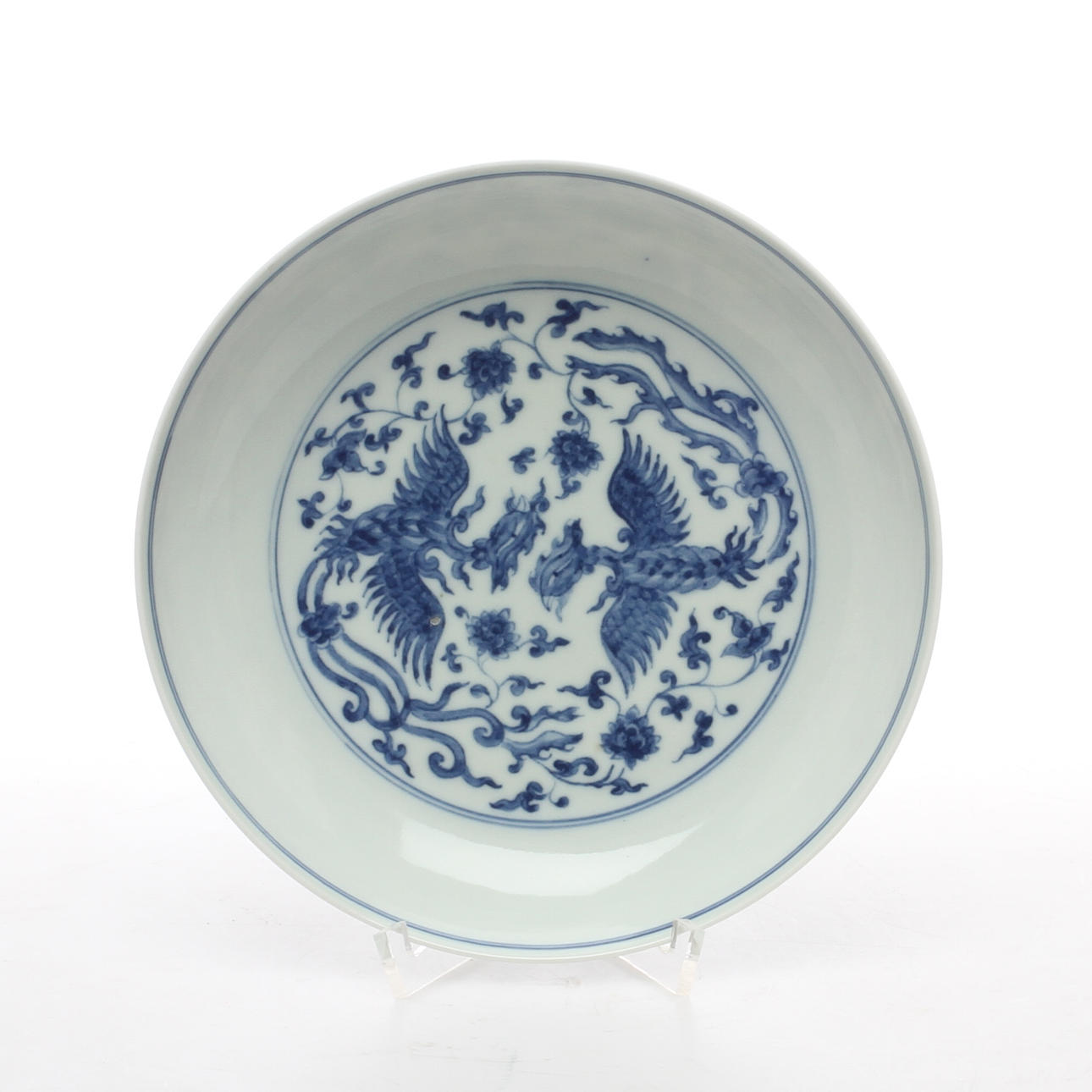 TALLRIK, porslin, Kina.