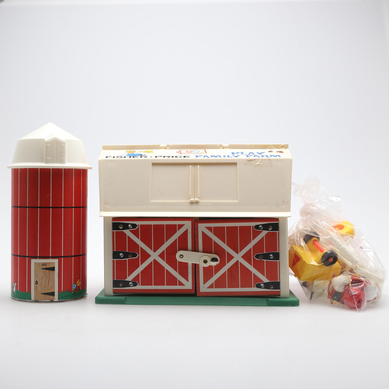 LEKSAKSFARM, Fisher Price, Play family farm, Belgien, 1967.