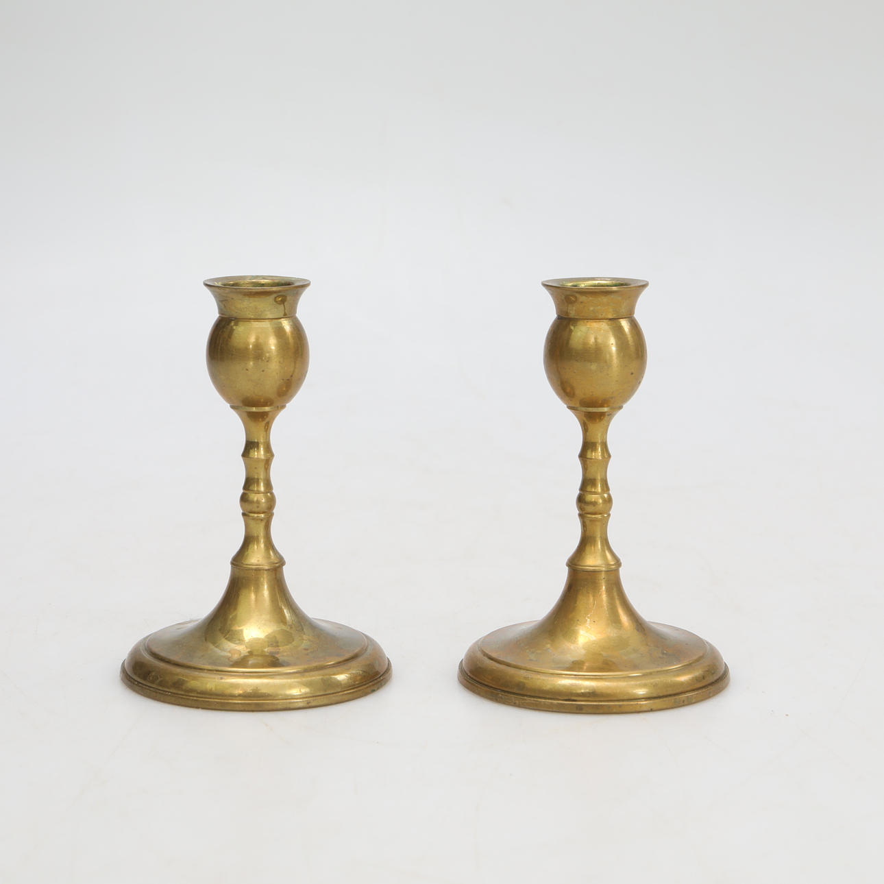 CANDLES, a pair, marked Mora Sweden.