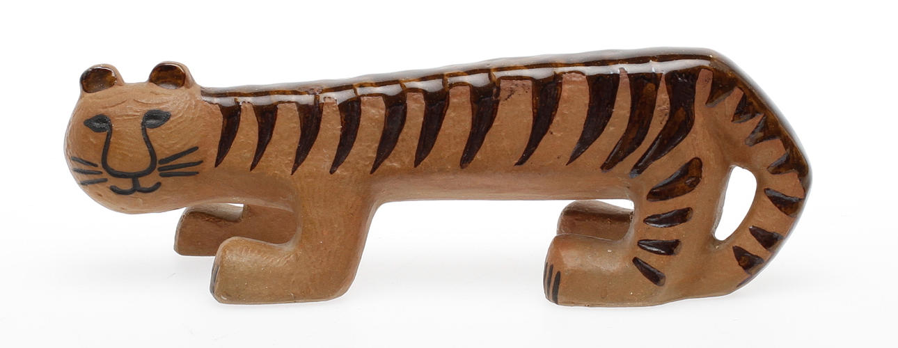 FIGURIN, stengods, Lisa Larson, Gustavsberg, stämpelsignerad.