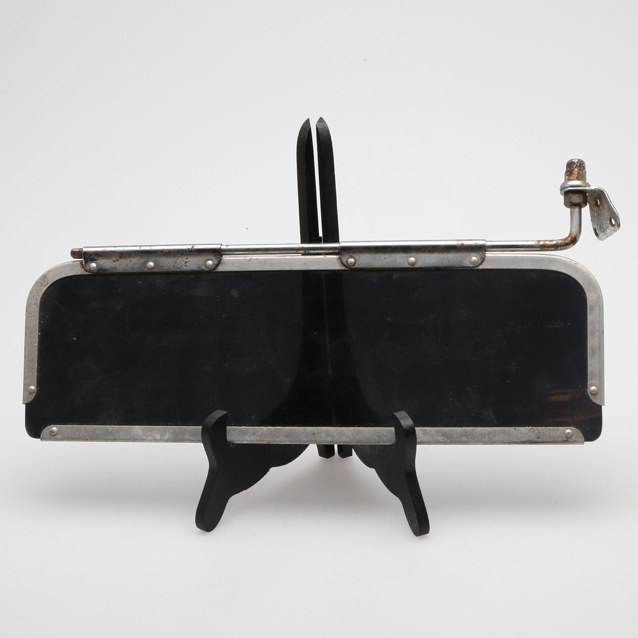 SOLSKYDD, till bil, plexiglas samt stål, 1900-tal.