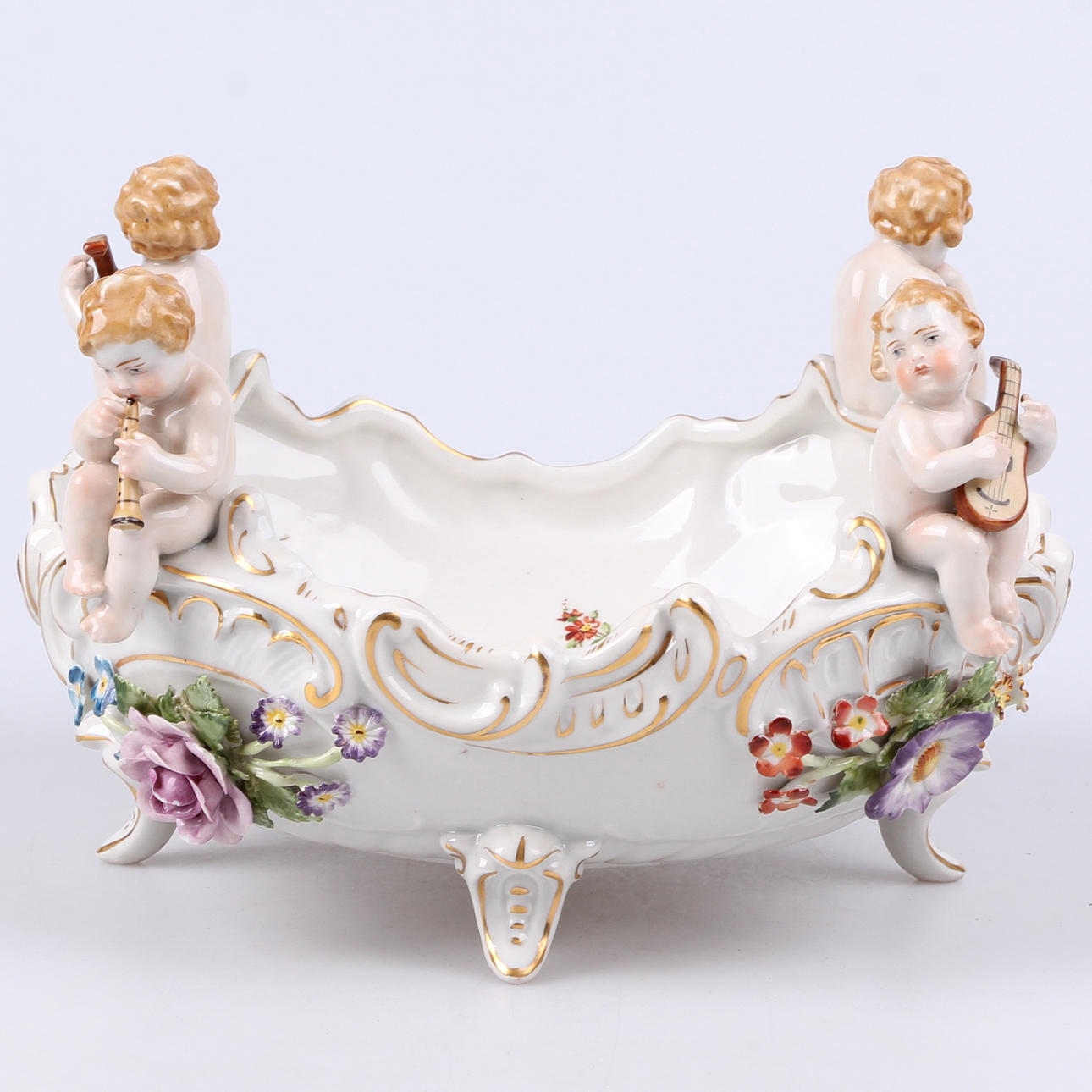 SKÅL, på fot, porslin, Von Schierholz, Tyskland.