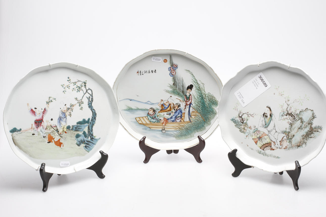 FAT, 3 st, ostindiska, 18/1900-tal.