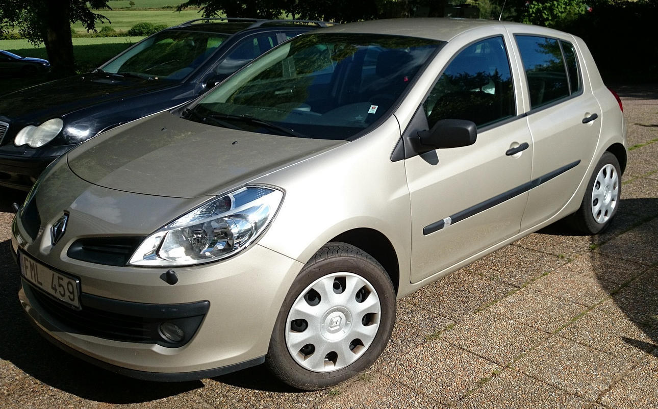 RENAULT CLIO III, årsmodell 2007.