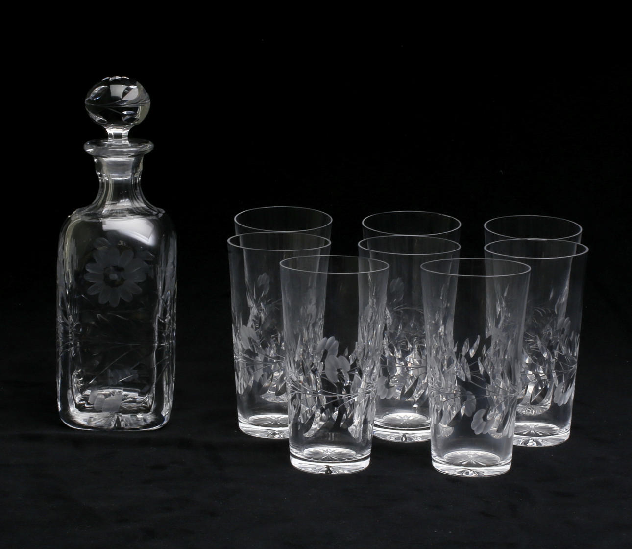 SERVIS, glas, BODA, 1900-tal.