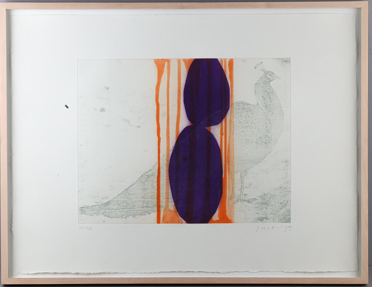 JETTE L RANNING (DANMARK, FÖDD 1954). Komposition, etsning.