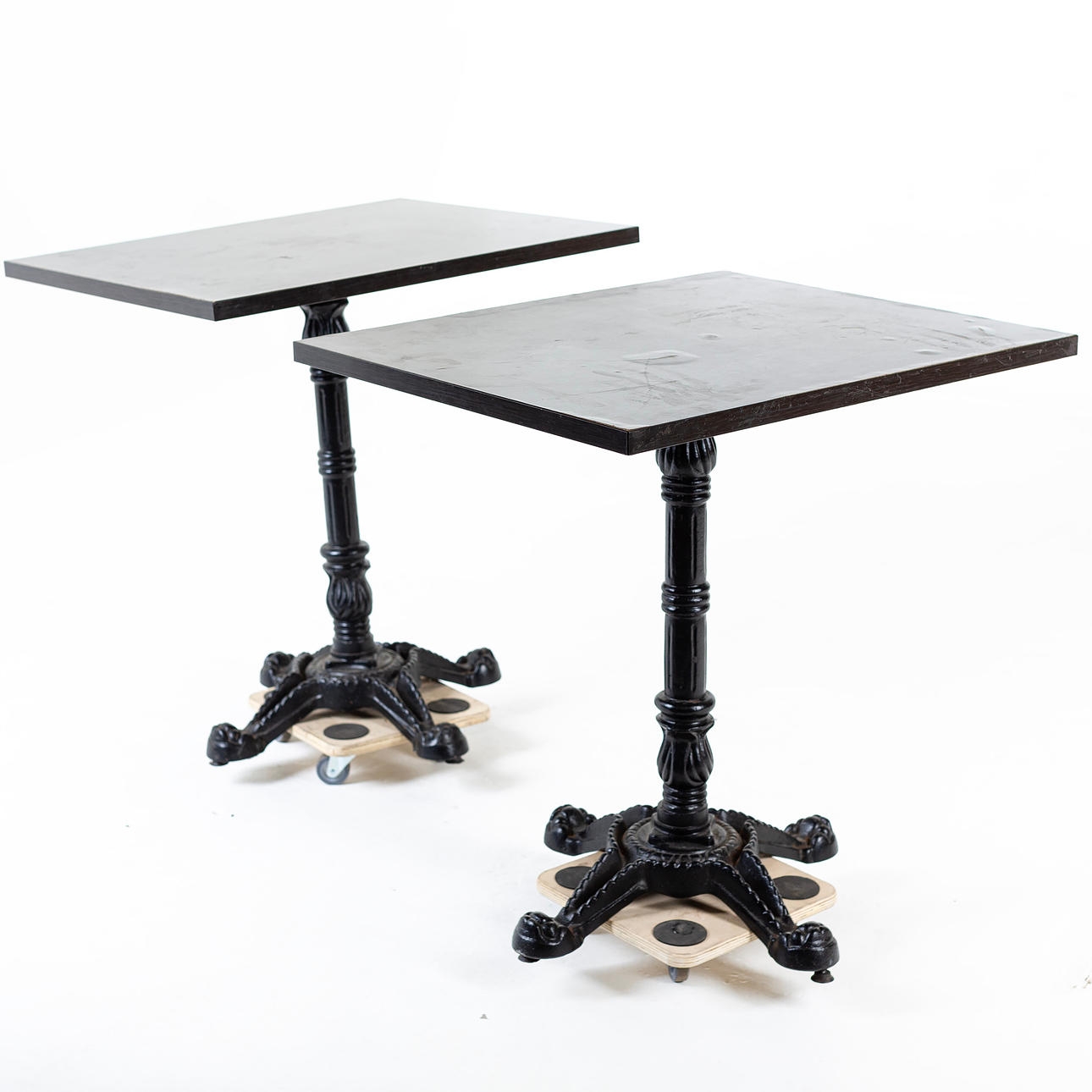 GARDEN TABLE, 2 pcs, Cast iron.