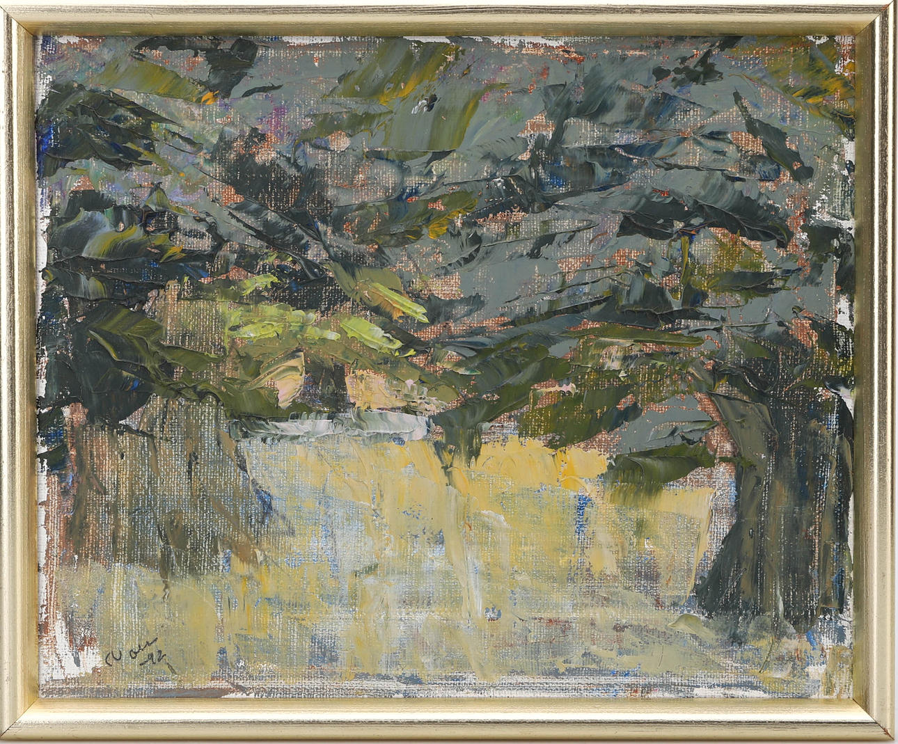 ARNOLD "NOLLE" SVENSSON. "Ekdunge Summer", oil on canvas, signed.
