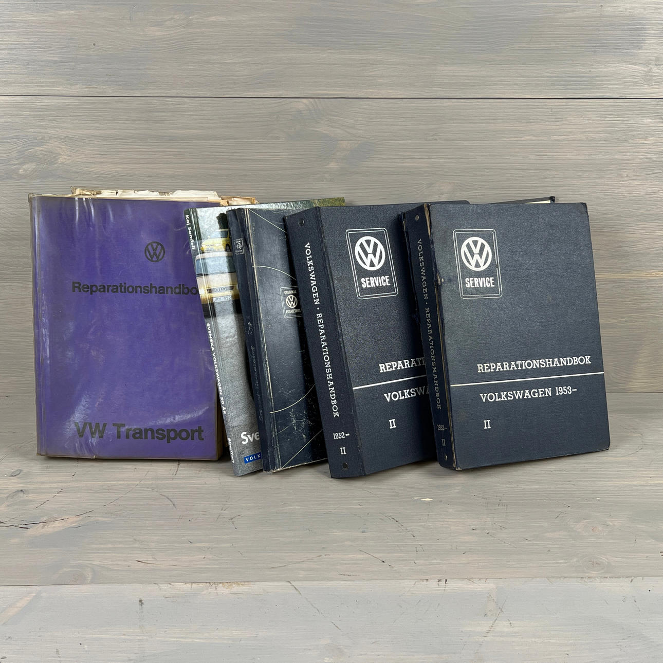 Sæt LITTERATUR, Volkswagen, bl.a. Type 1.