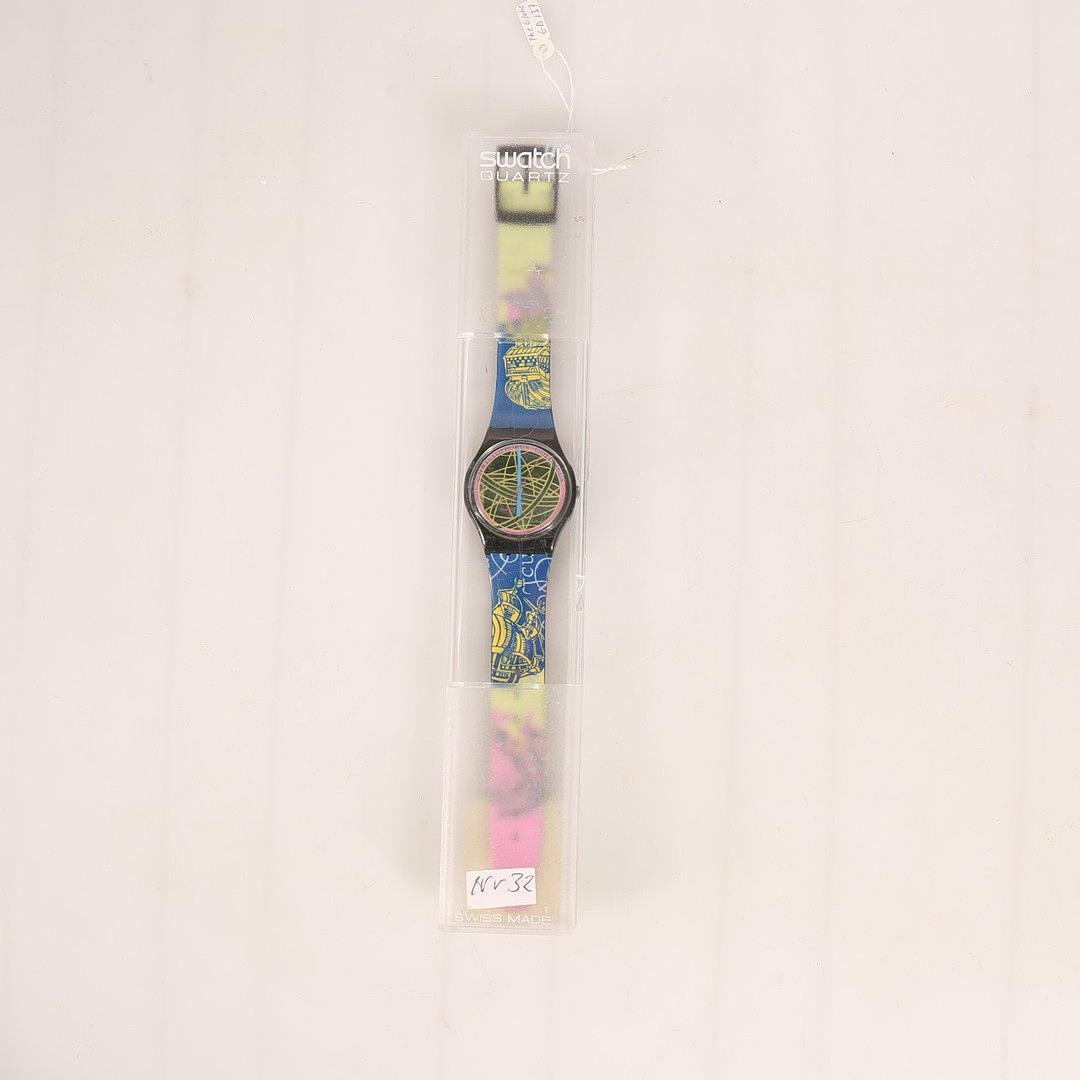 WRIST WATCH Swatch, The Globe, 1991, quartz.