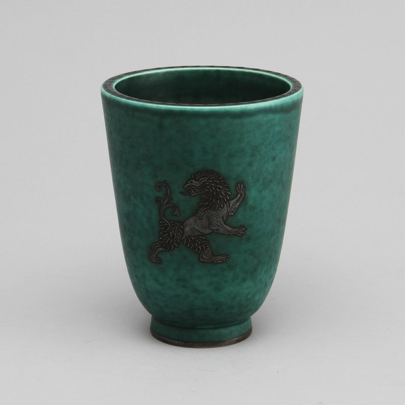 VAS, stengods, "Argenta", Gustavsberg.