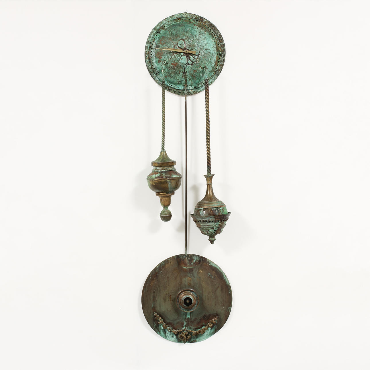 LARS STOCKS. Skulptur, koppar.