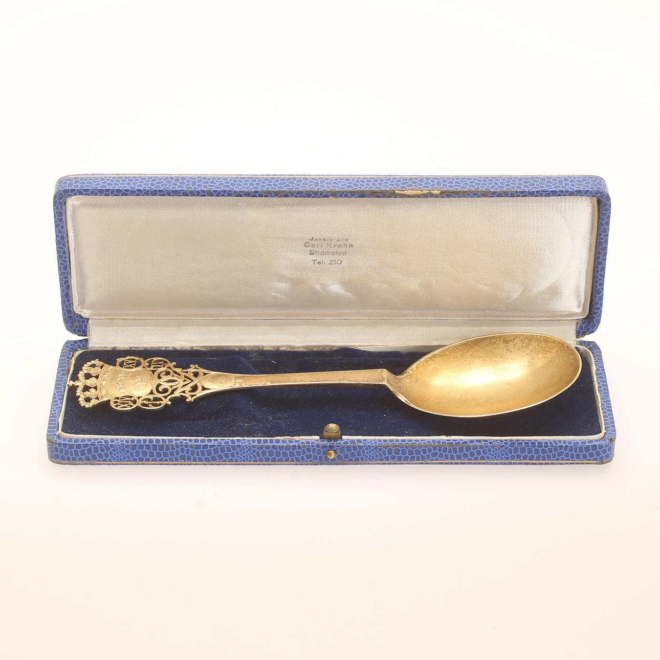 SPOON, silver. K. Andersson, Stockholm 1914.