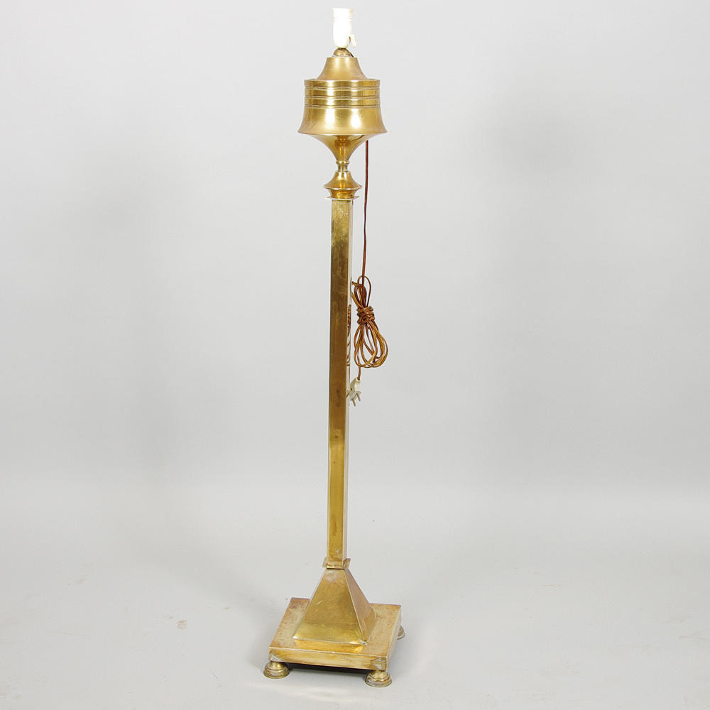 GOLVLAMPA, mässing.