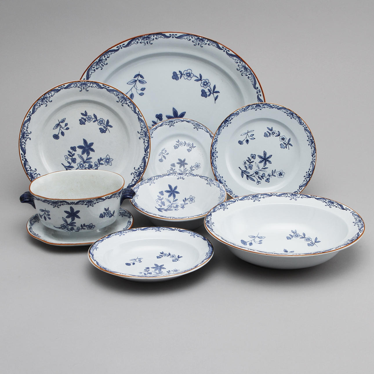 SERVIS, 30 delar, "Ostindia", Rörstrand.