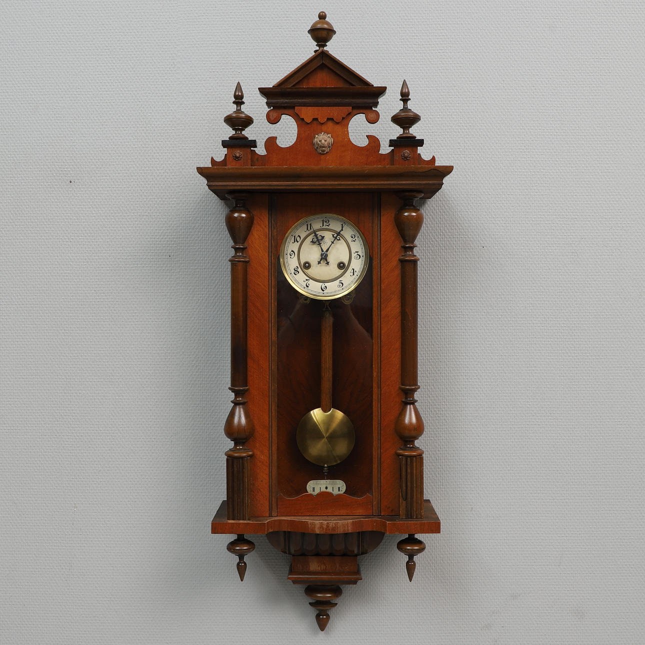 WANDUHR, Holz, Junghans, Deutschland.