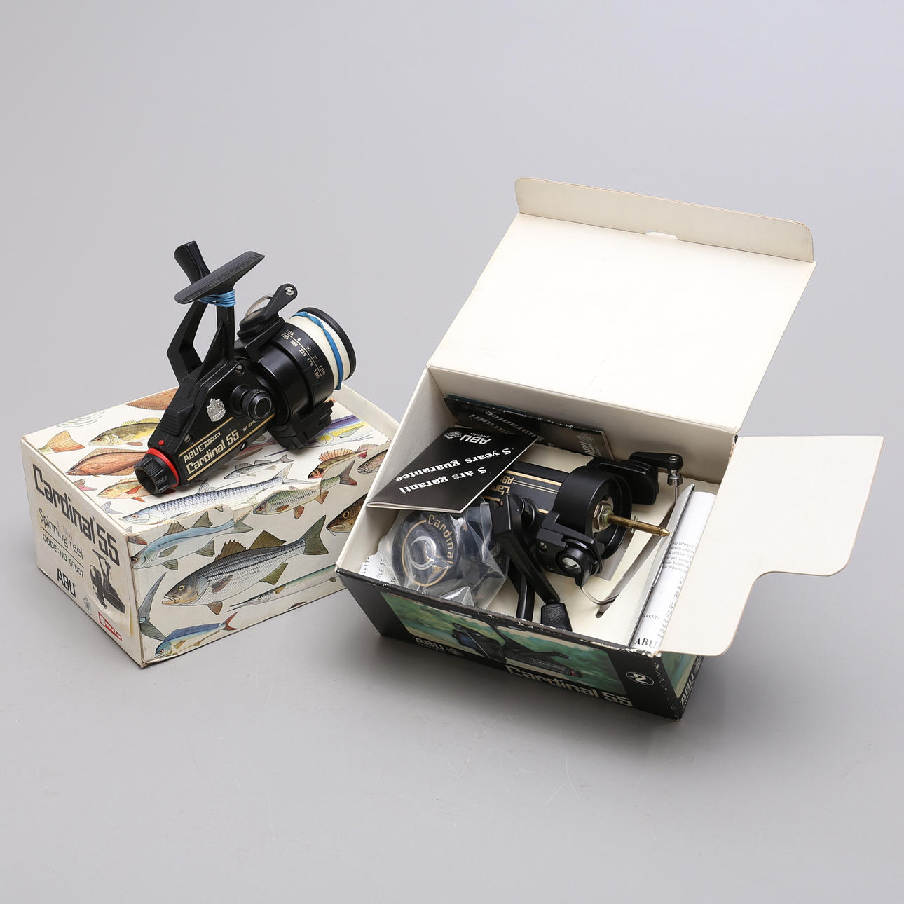 FISKERULLER, Abu Cardinal 55, 2 stk.