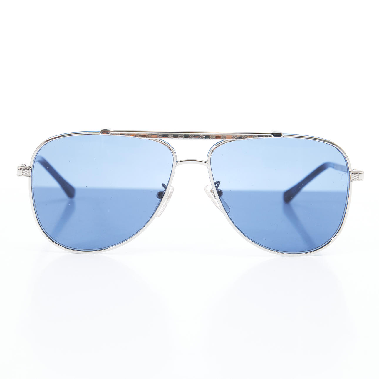 Louis Vuitton Aviator Sunglasses, blue tint Louis Vuitton Blue Lense Conspiration Pilote Sunglasses | eBay main image 4