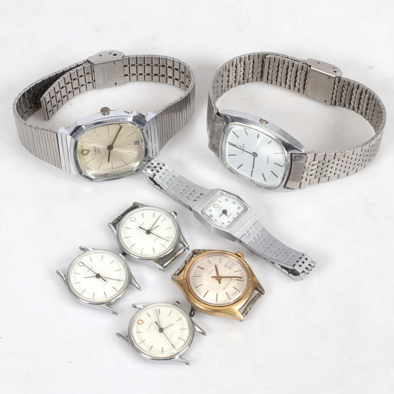 WRIST WATCH, 7 pcs, Timex, Quartz.