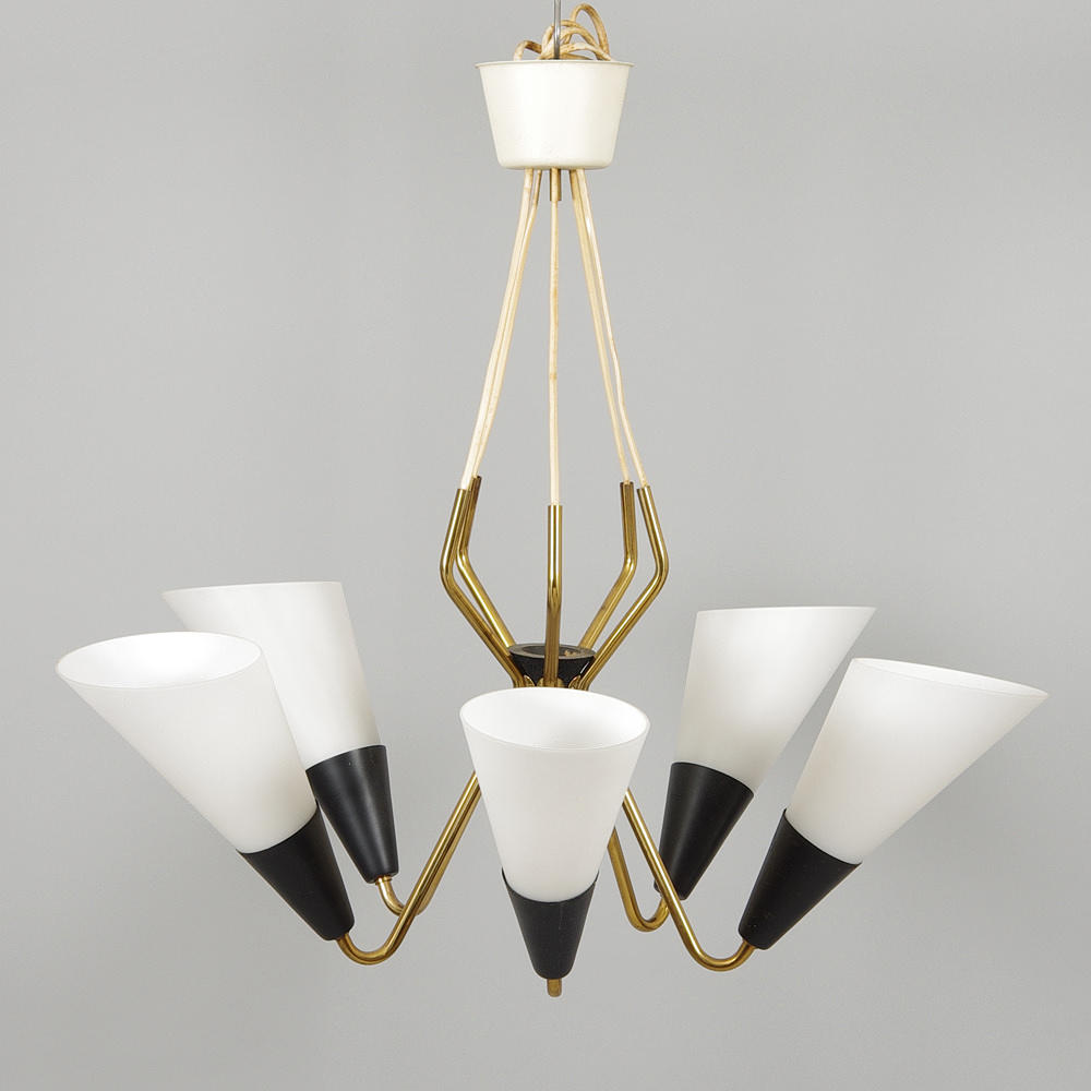 TAKARMATUR, mässing/glas, 1950/60-tal.