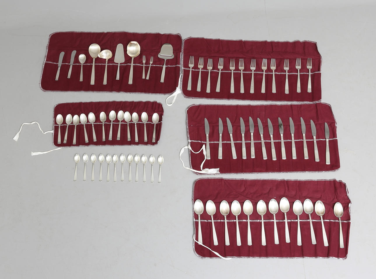 BESTICK, 70 delar, silver, Rosenholm.