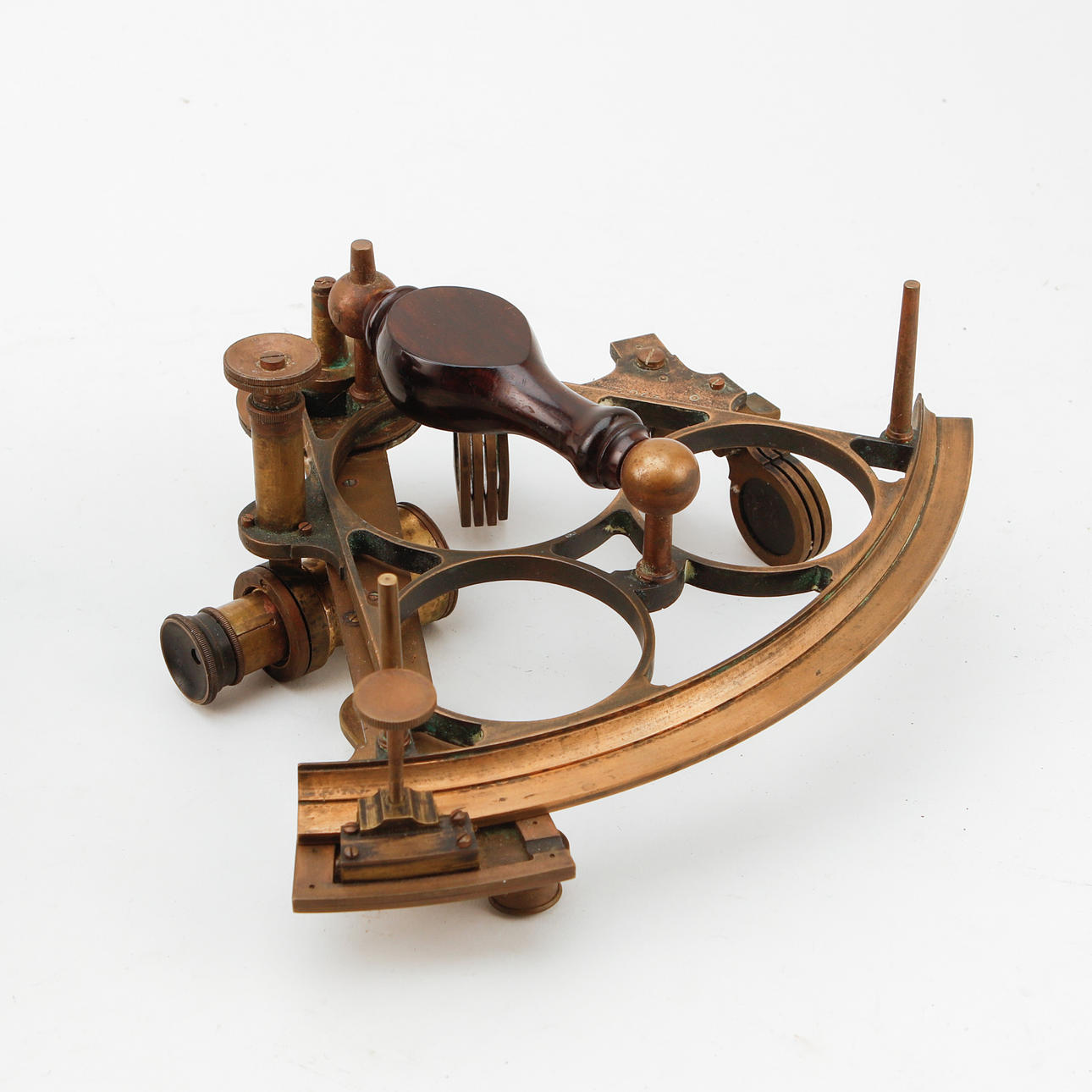 SEXTANT, brass, 18/1900s.