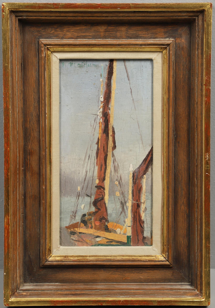 PAUL FORDYCE MAITLAND (1863-1909). A FURLED MAINSAIL.