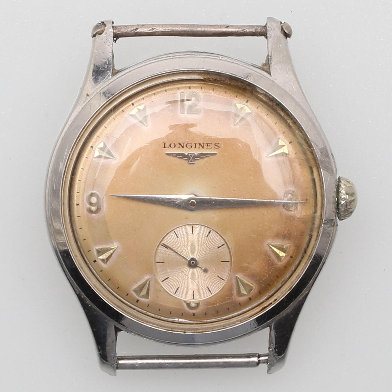 ARMBANDSUR, stål, Longines, 1900-tal.