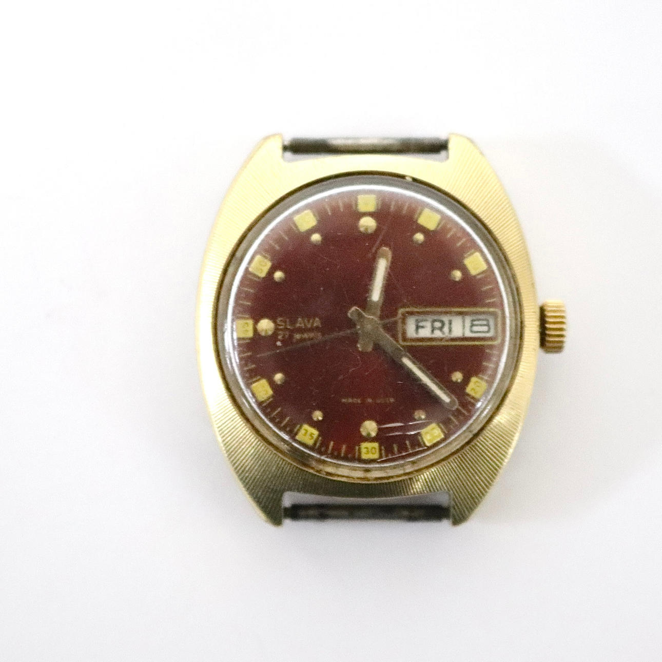 MEN'S BRACELET, Slava, mechanical, USSR.