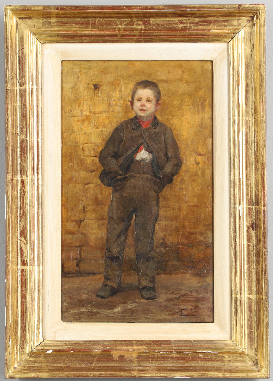 FOLLOWER OF AUGUSTUS EDWIN MULREADY (1844--C.1905). THE LITTLE RASCAL.