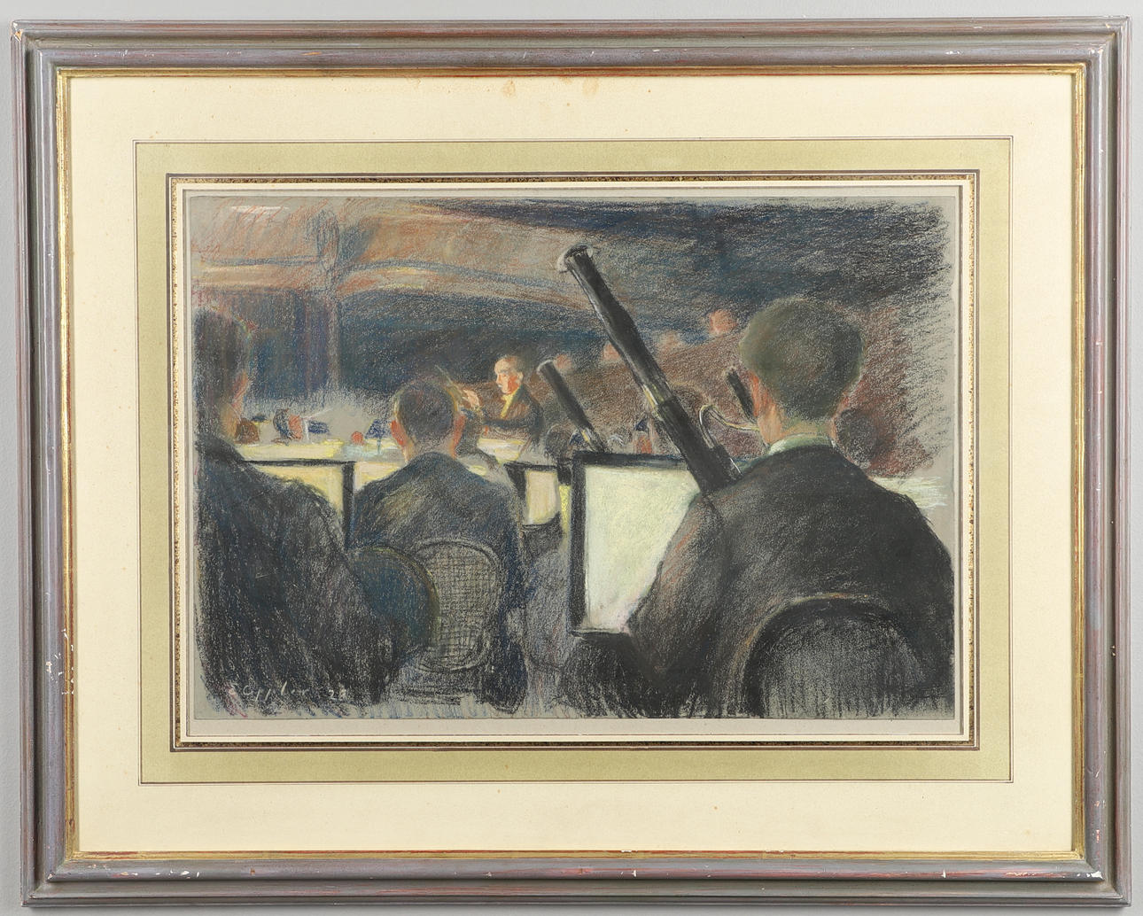 ERNST OPPLER (1867-1929). RICHARD STRAUSS CONDUCTS THE DRESDEN OPERA.