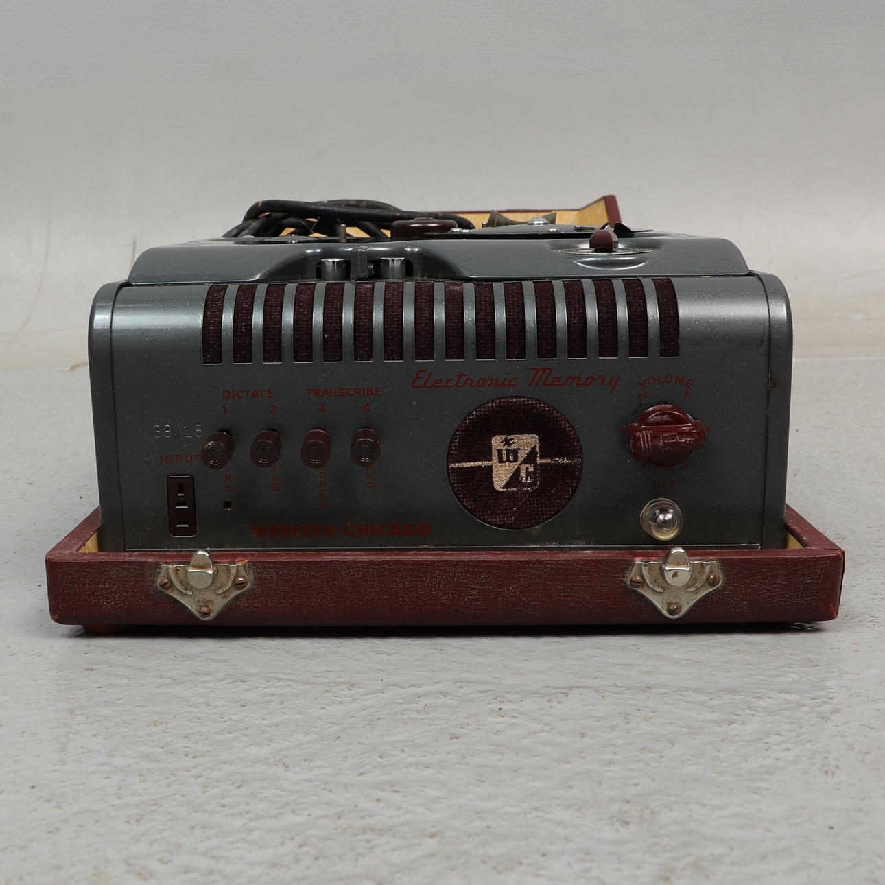 WIRE PLAYER/TAPEPHONE, Electronic Memory, Webster-Chicago.