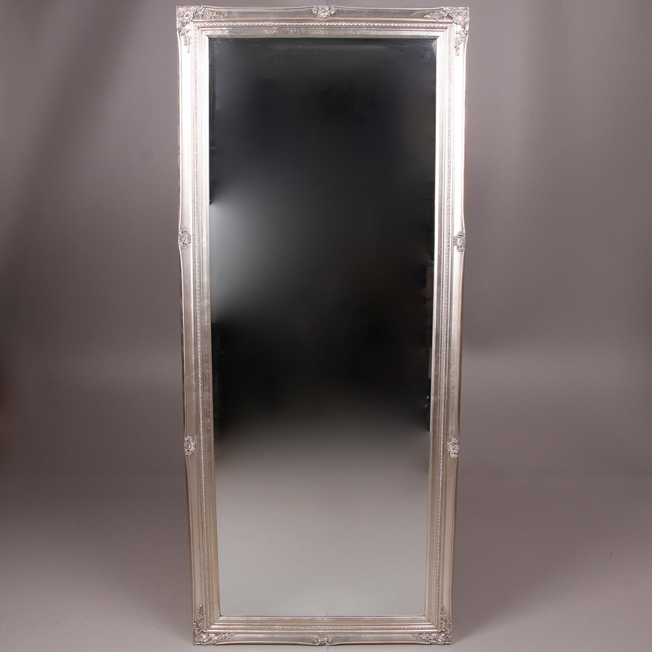 SPEGEL, försilvrat trä, fasettslipat glas, samtida.